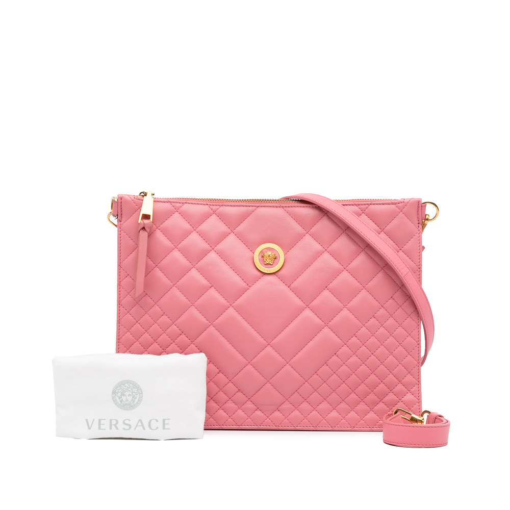 Pre-Loved Versace Quilted Medusa Crossbody - Picture 12 of 12